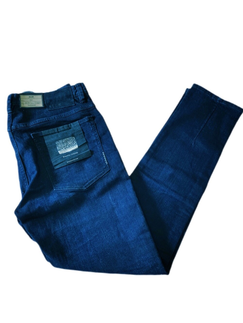 Neuw \ Men's Ray Tapered Jeans / 34x34 / Dark Blue Denim NWT
